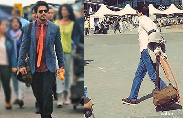Photos: Shah Rukh Khan Looks Jaw-Droppingly Hot On The Sets Of The Ring!