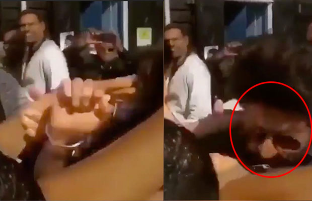 Watch: Shah Rukh Khan Gets Hit By A Fan, His Response Was Unexpected