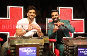 Photos: Here's What Sushant Singh Rajput Did On The Sets Of Dance Plus 2!