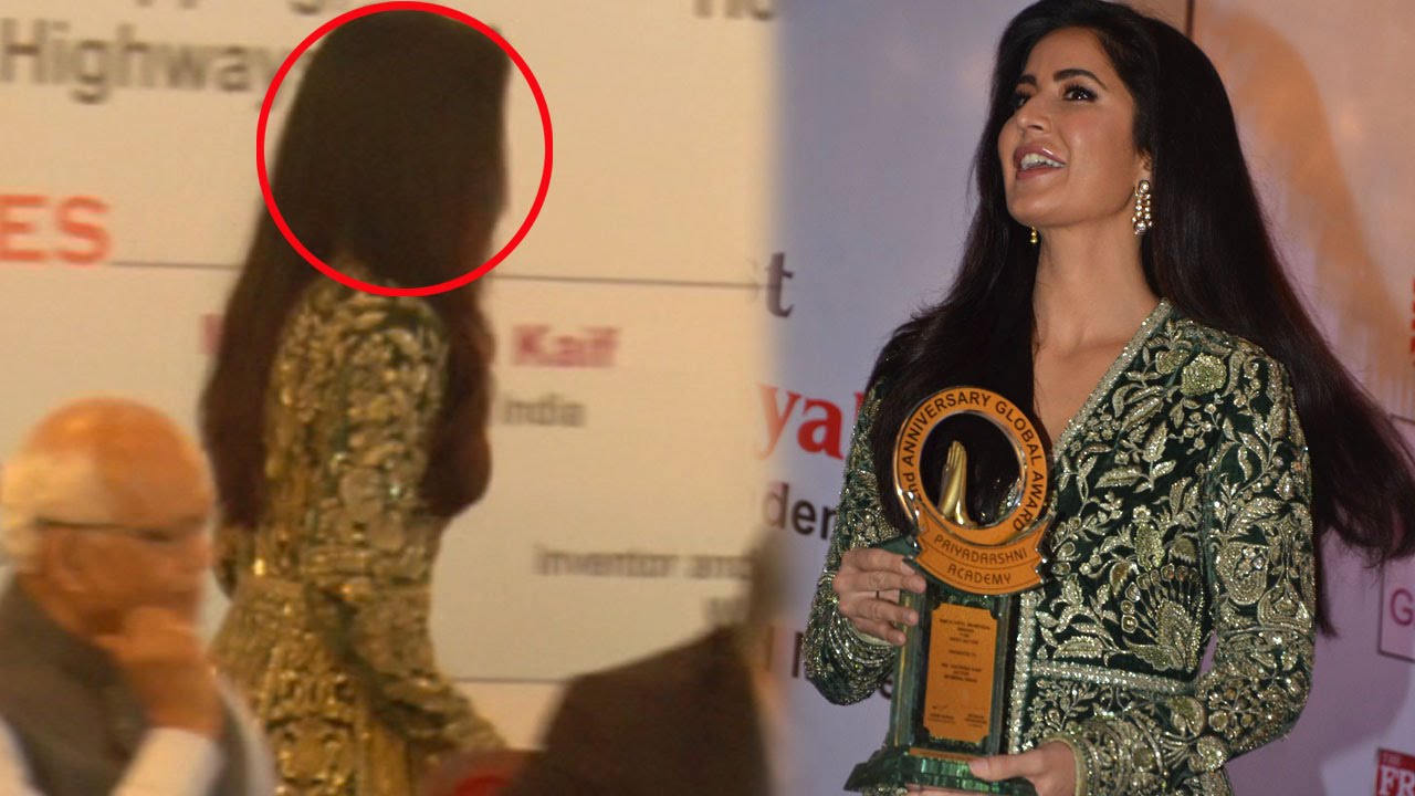 Watch: Katrina Kaif Sneaking Out Like This After Collecting the Smita Patil Award Is Too Funny!