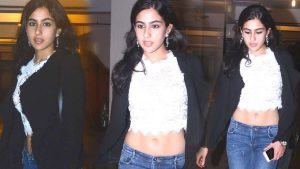 Watch: Sara Ali Khan Looks Hot At Kareena Kapoor Khan's Birthday Bash!
