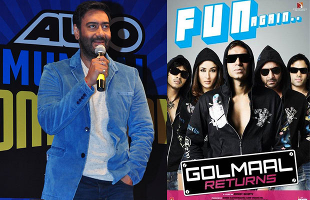 Ajay Devgn Speaks Up On Golmaal Returns Being A Crap Film!