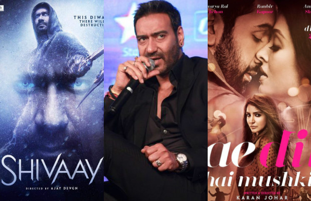 Shivaay Vs Ae Dil Hai Mushkil: Ajay Devgn Has A Challenging Take On This!
