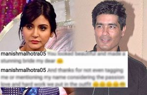 Oops! Did Manish Malhotra Just Take A Dig At Anushka Sharma?
