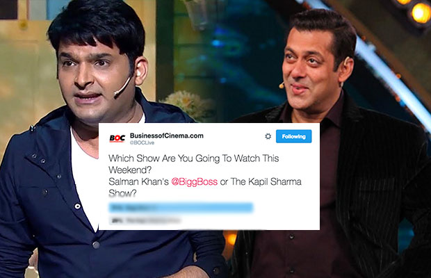 Poll Results: Salman Khan’s Bigg Boss 10 Vs The Kapil Sharma Show- Who Wins?