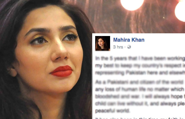 Mahira Khan Finally Speaks About The Unfortunate Uri Attacks