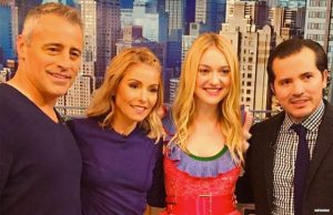 Matt LeBlanc Surprises Dakota Fanning On A Talk Show