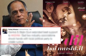 Pahlaj Nihalani Issues A Statement On Ae Dil Hai Mushkil Ban!
