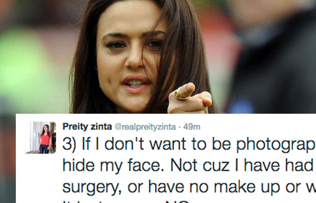 Angry Preity Zinta Is Fed Up Of Paparazzi, Requests For Privacy!