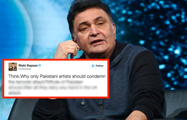 Rishi Kapoor: Why Only Pakistani Artists Should Condemn The Terrorist Attack