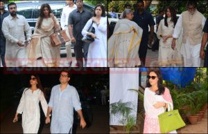 Photos: Bollywood Celebrities Pays Last Respect To Shilpa Shetty's Father