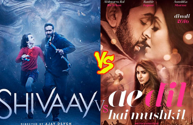 Ae Dil Hai Mushkil Vs Shivaay Box Office Prediction: Who Will Lead The Race On Day One?