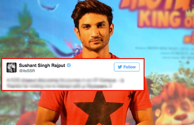 Lol! Sushant Singh Rajput Cutely Takes A Dig At Himself