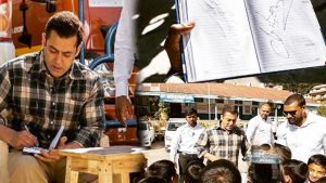 Watch: Salman Khan Gives Autograph To Children On Tubelight Sets!