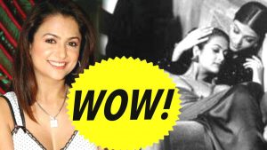 Watch Throwback: When Amrita Arora Posed On Aishwarya Rai's Lap