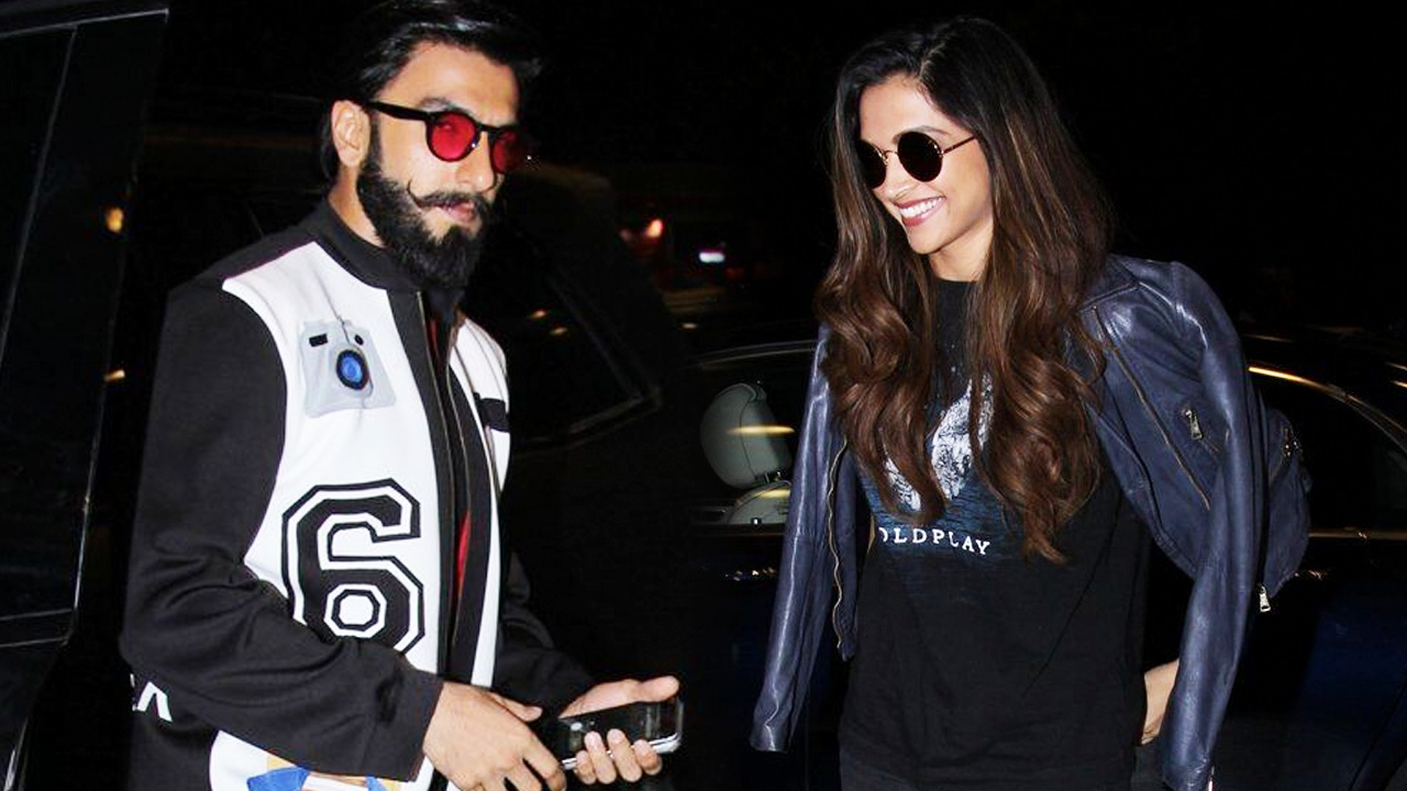 Watch: Lovebirds Deepika Padukone And Ranveer Singh Leave For Dubai