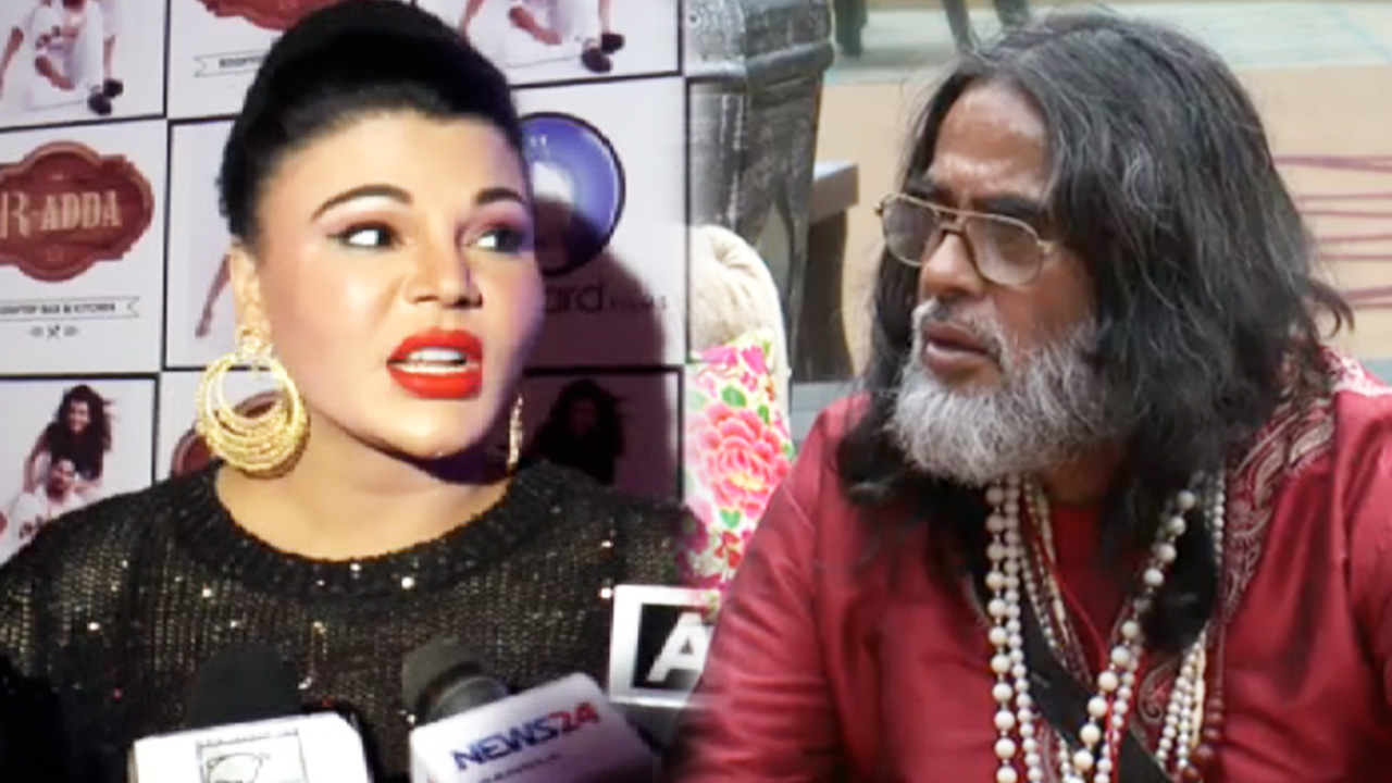 Watch: Rakhi Sawant’s Takes A Dig At Bigg Boss 10 Contestant Om Swami