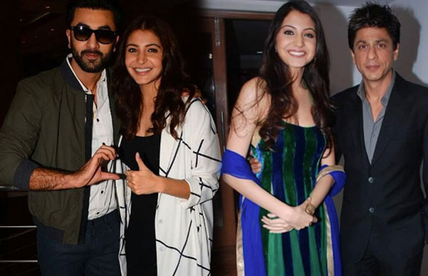 Here’s Why Anushka Sharma Feels More Comfortable With Ranbir Kapoor Than Shah Rukh Khan