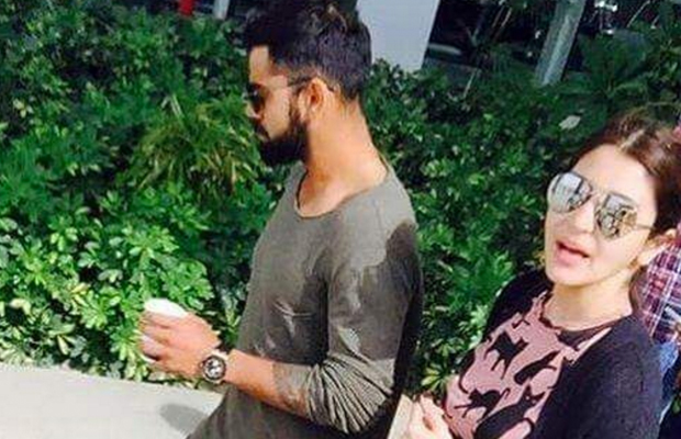 Snapped: Virat Kohli And Anushka Sharma At Mohali!