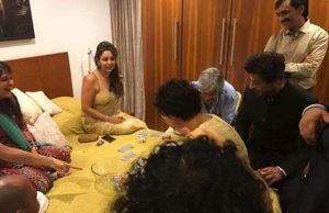 Shah Rukh Khan And Gauri Khan Have A Gala Time At Aamir Khan's Residence