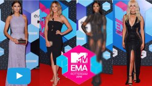 Watch: MTV's EMAs 2016 | BEST Dressed Celebs On The Red Carpet