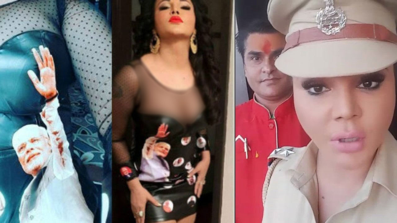 Watch: Rakhi Sawant's Shocking Reaction On Wearing Modi Dress