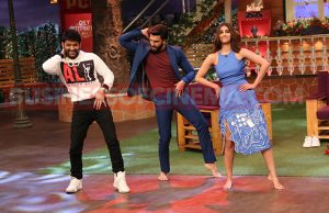 Photos: Ranveer Singh And Vaani Kapoor Go Befikre On The Sets Of The Kapil Sharma Show!