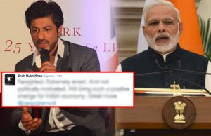 Shah Rukh Khan Reacts To Narendra Modi's Ban Of Rs 500 And Rs 1000 Notes