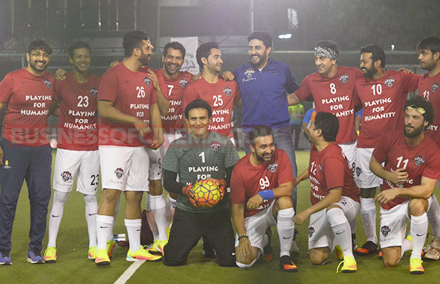 Photos: Ranbir Kapoor, Arjun Kapoor, Abhishek Bachchan Battle It Out On The Field!