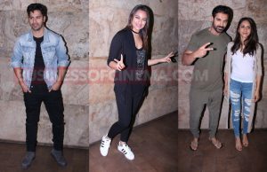 Photos: John Abraham's Wife Priya, Varun Dhawan, Sonakshi Sinha And Others Watch Force 2!