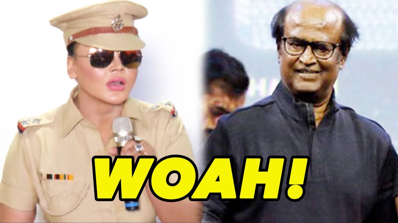 Watch: Rakhi Sawant To Do An Item Song With Rajinikanth