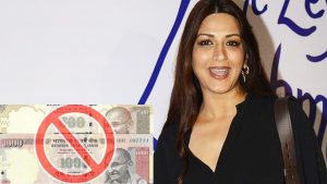 Watch: Sonali Bendre Reacts To The Problem Faced Because Of 500 And 1000 Rs Banned By PM Modi