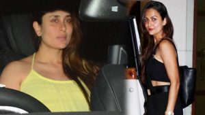 Watch: Pregnant Kareena Kapoor Khan Spotted At Amrita Arora's Birthday Bash