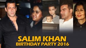 Watch: Salman Khan Family Celebrate Salim Khan's Birthday Bash