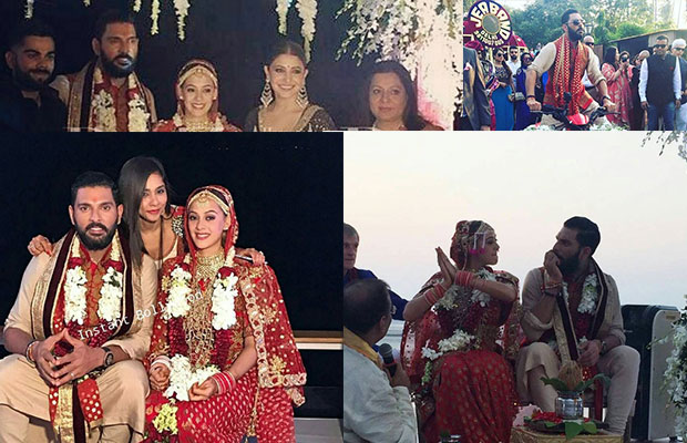 Photos: Virat Kohli, Anushka Sharma And Others At Yuvraj Singh-Hazel Keech’s Wedding In Goa!
