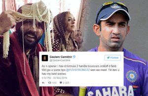 Lol! Gautam Gambhir's Marital Advice To Yuvraj Singh Is Too Funny
