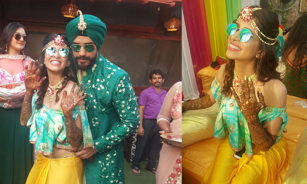 Just In Photos: Kishwer Merchant And Suyyash Rai Look Adorable Together At Their Mehendi Ceremony!