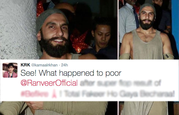 Viral Photo: What Is Ranveer Singh Wearing? You Can’t Miss KRK’s Reaction!