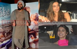 Watch: Deepika Padukone And Anushka Sharma At Ranveer Singh Befikre Screening