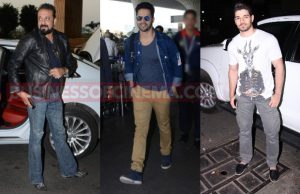 Varun Dhawan, Sanjay Dutt, Sooraj Pancholi And Others Snapped!
