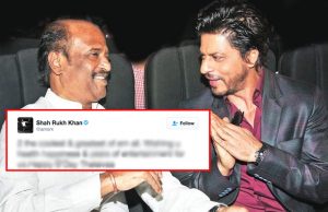 Shah Rukh Khan's Warm Birthday Wishes To Rajnikanth Makes People Awestruck