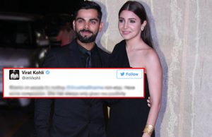 Virat Kohli's This Tweet For Anushka Sharma Is Declared As The Golden Tweet Of The Year