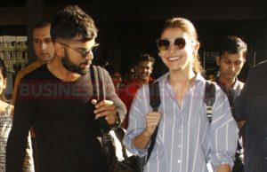 Just In Photos: Anushka Sharma-Virat Kohli Return To Mumbai After Attending Yuvraj-Hazel's Wedding In Goa!
