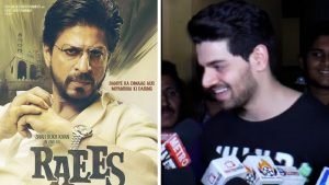 Watch: Sooraj Pancholi Funny Reaction On Shah Rukh Khan's Raees Trailer