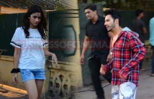 Spotted: Varun Dhawan And Alia Bhatt In Their Cutest Casual Avatar !!