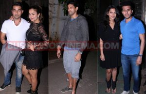 Photos: Bollywood Celebrities Amrita Arora,Ritesh Sidhwani And Others At Farhan Akhtar's Birthday Bash!