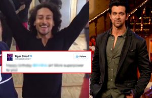 WOAHH! Tiger Shroff Does This Amazing Thing To Wish Hrithik Roshan On His Birthday!