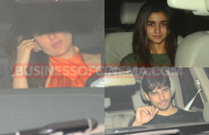 Kareena Kapoor Khan, Alia Bhatt, Sidharth Malhotra And Others At Karan Johar's Bash!