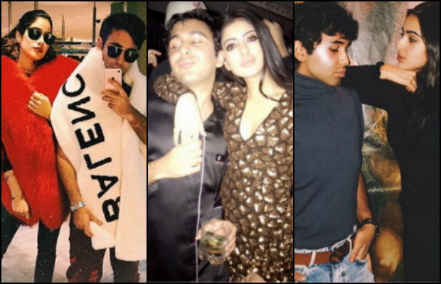 From Navya Naveli Nanda To Sara Ali Khan, This Mystery Boy Spotted With All The Star Daughters!
