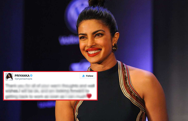 Here’s What Priyanka Chopra Has To Tell Her Fans After Dangerous Fall On Quantico